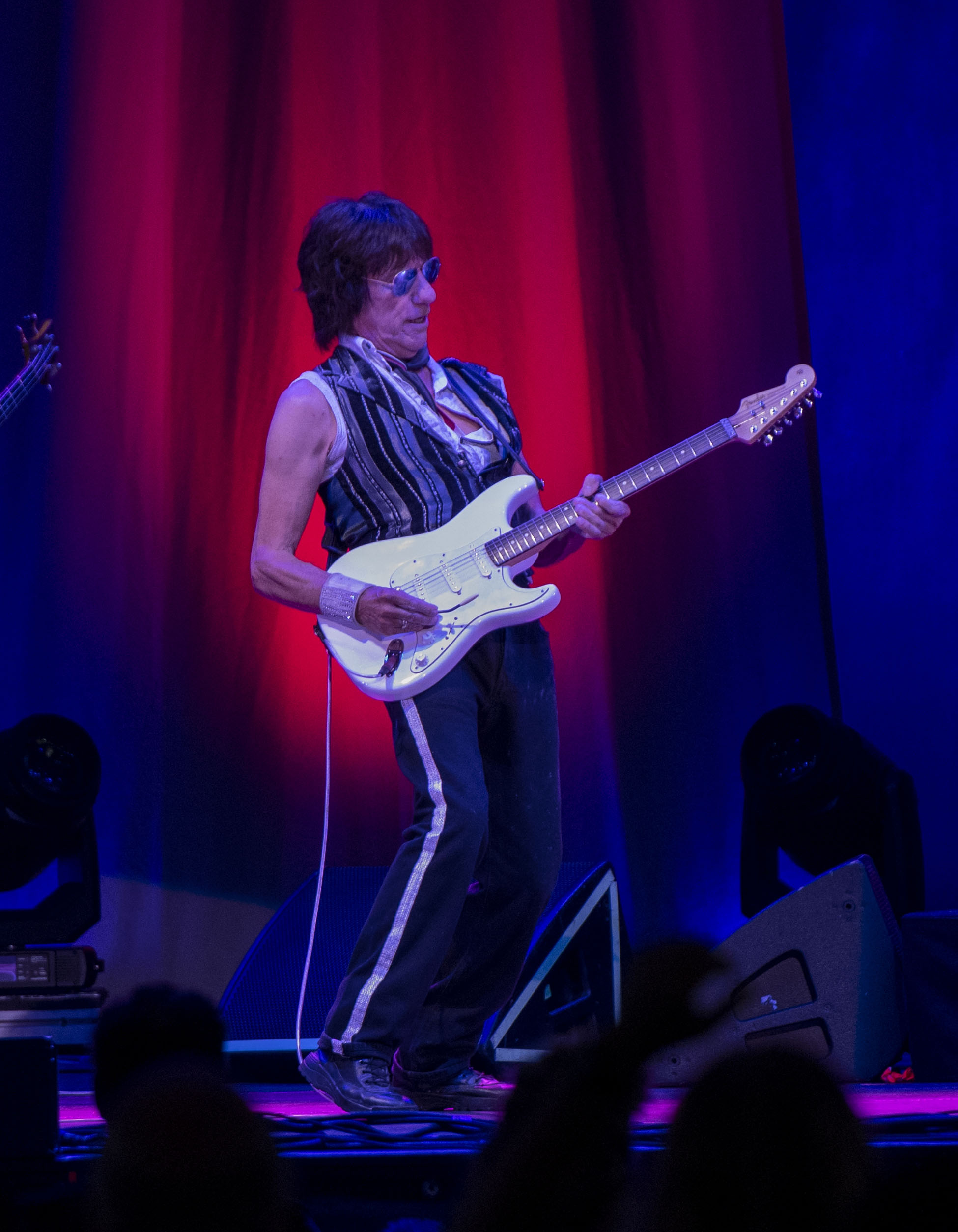 Jeff Beck at the Blue Hills Bank Pavillion, Boston, MA August 3, 2018