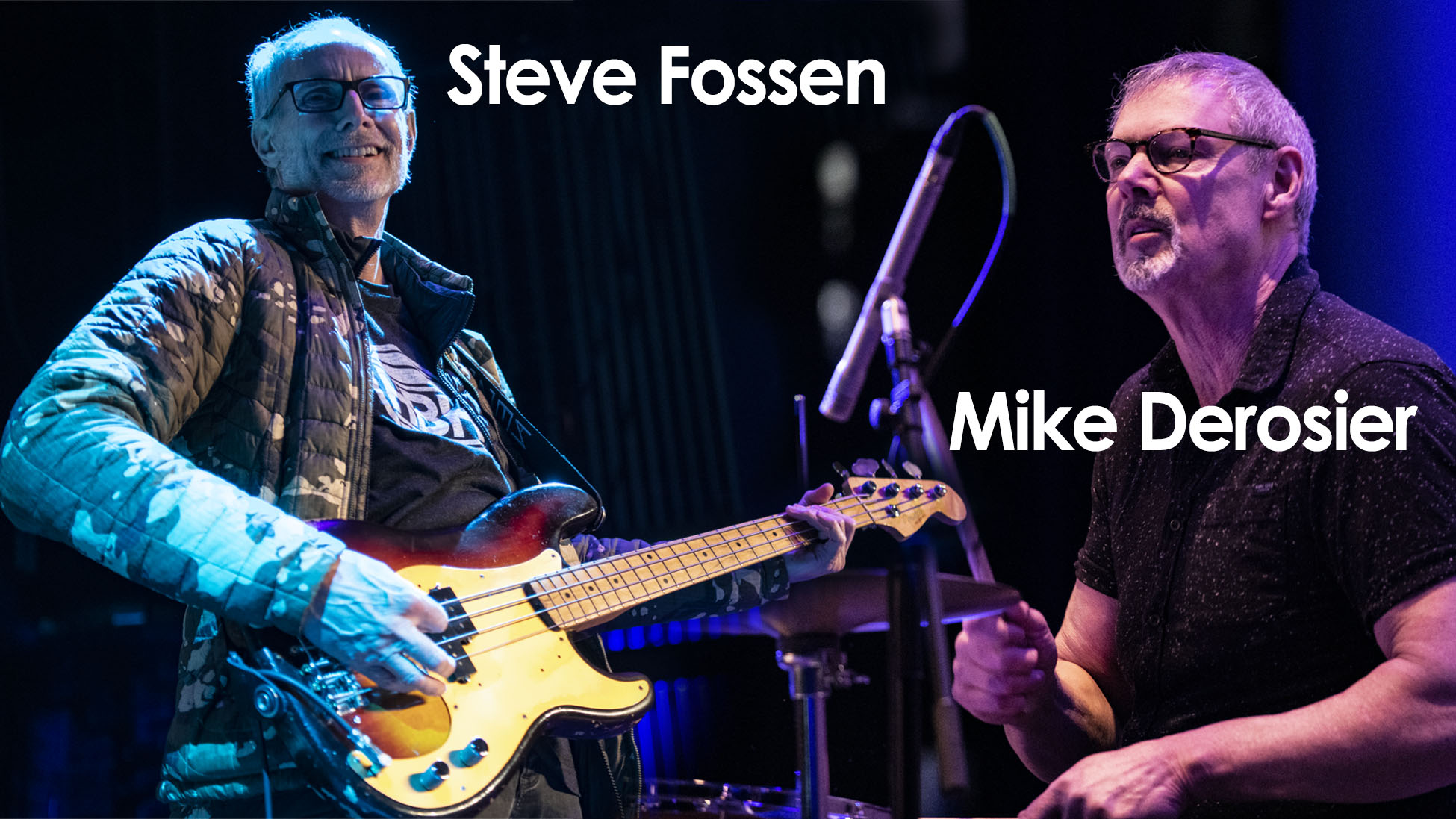 Steve Fossen and Mike Derosier of Heart