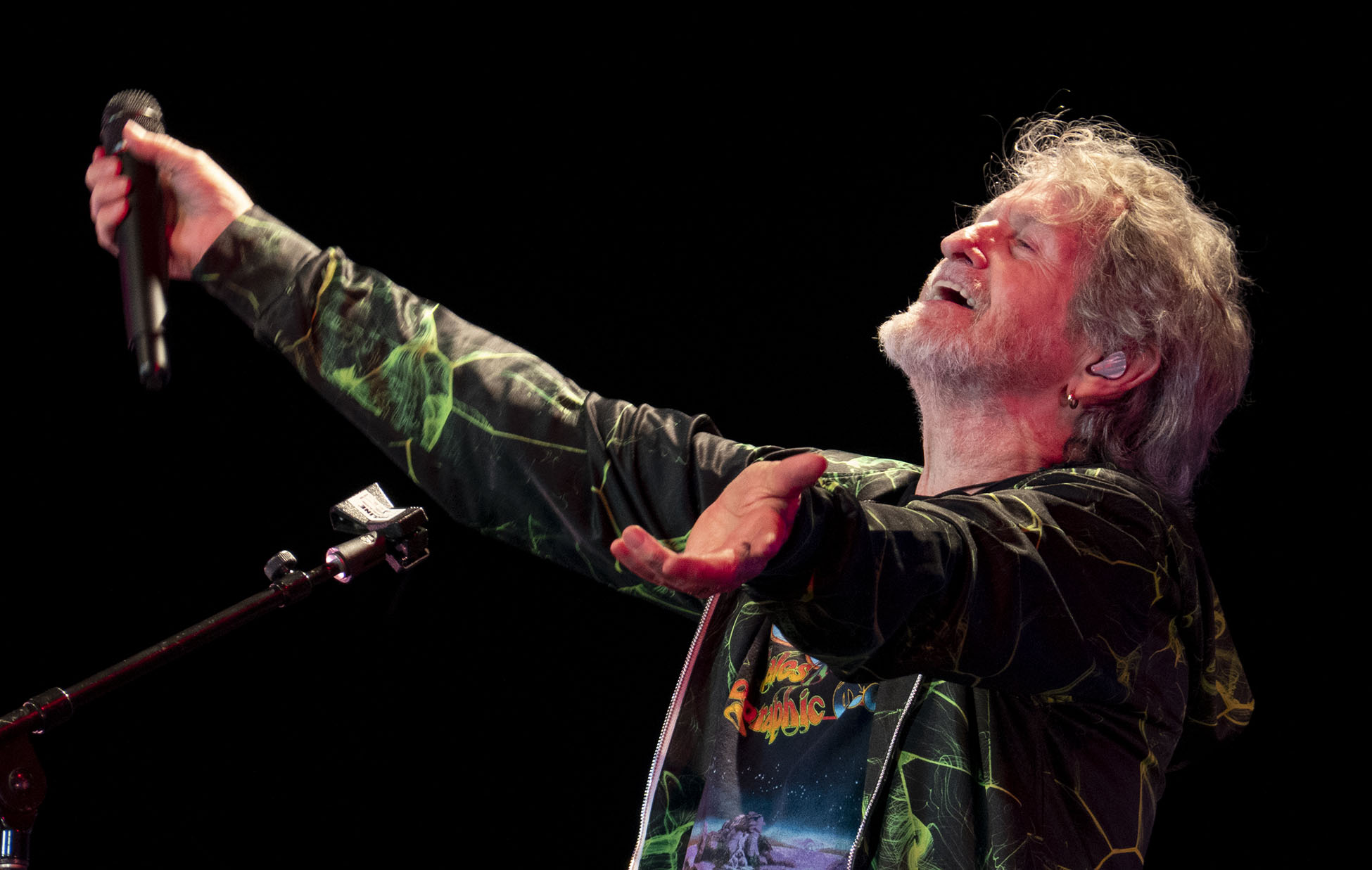 Jon Anderson with the Band Geeks at Palladium Times Square, New York City, April 21, 2023