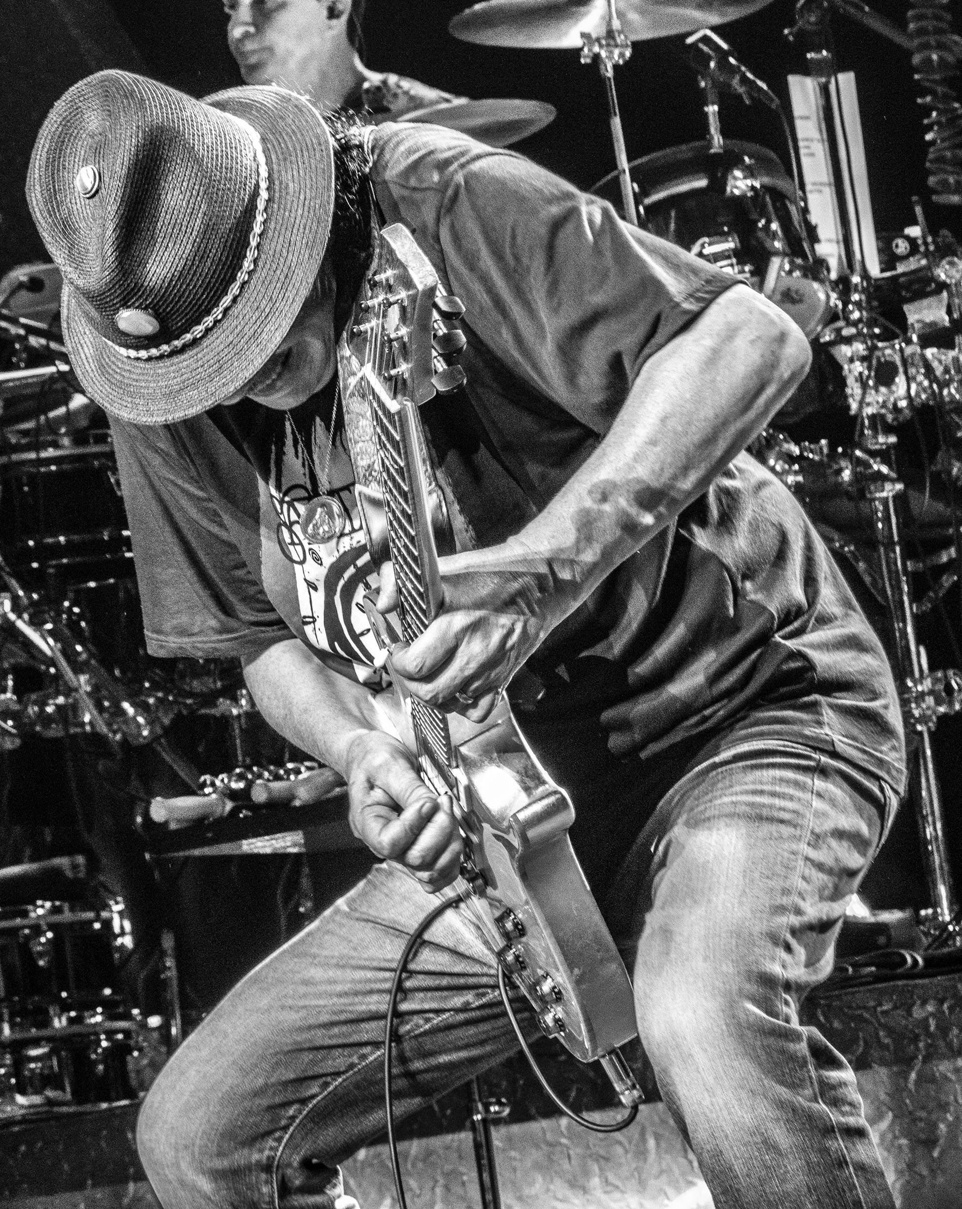 Carlos Santana at the Xfinity Center, Mansfield, MA, Aug 20, 2019