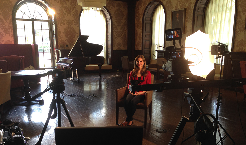 Behind the scenes with Lauren Kuhn, Miss Massachusetts 2014.