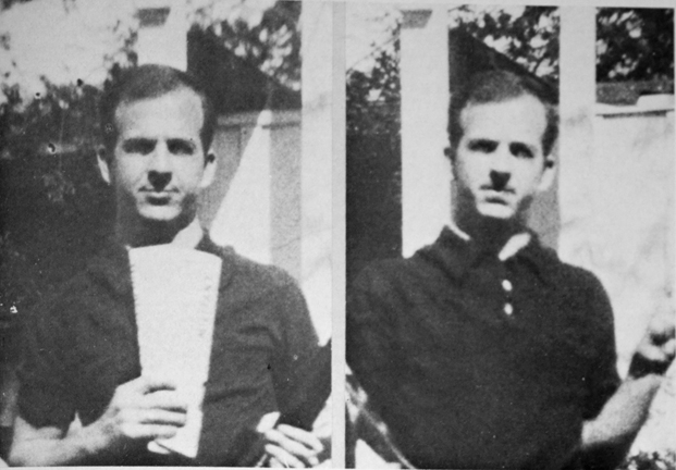 Lee Harvey Oswald backyard photographs.