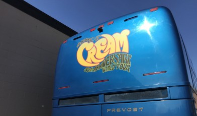 The Music of Cream tour bus