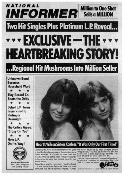 Heart Rolling Stone Ad
