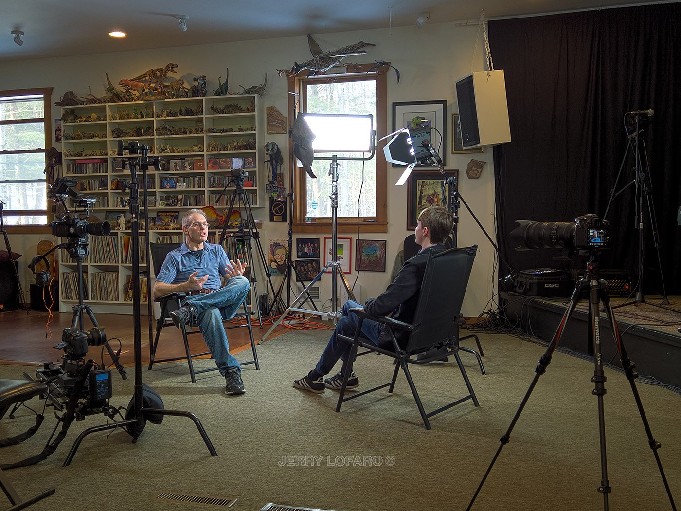 Elliot Gould interviewing Keith Emerson’s grandson, Ethan Emerson