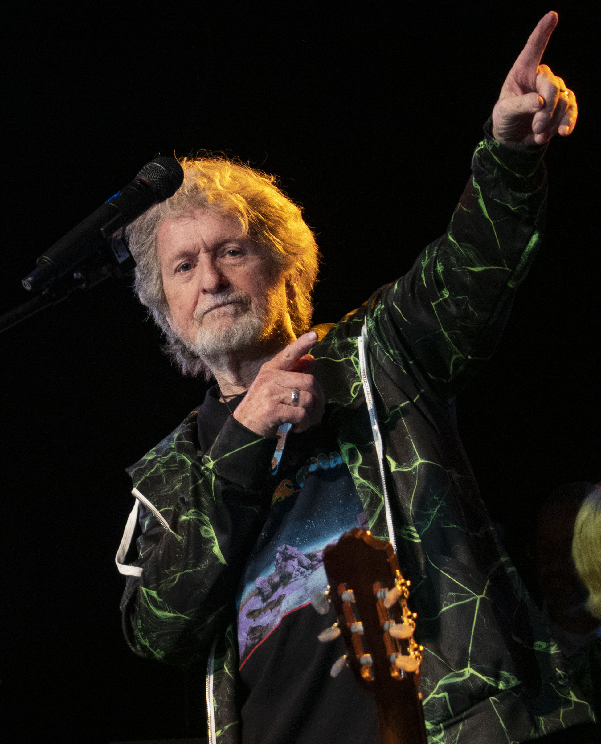 Jon Anderson with the Band Geeks at Palladium Times Square, New York City, April 21, 2023