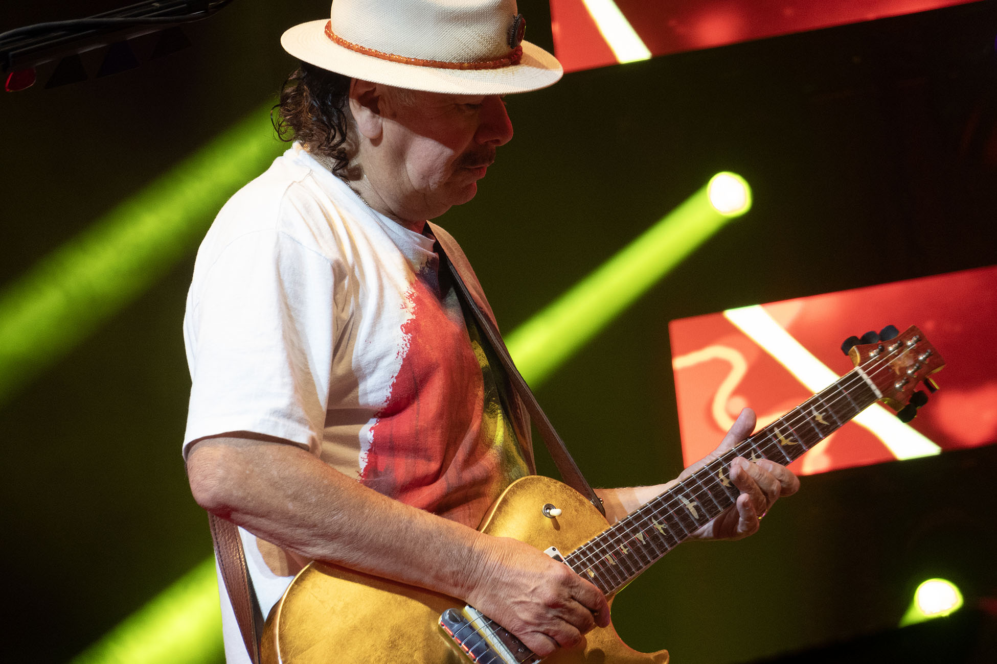 Carlos Santana at the MGM Music Hall, Boston, MA, Aug 5, 2023