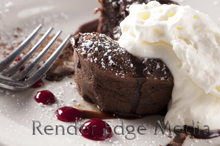 Lava Cake as prepared by Chef Andy Fass of Amelia's Restaurant in Gainesville, FL