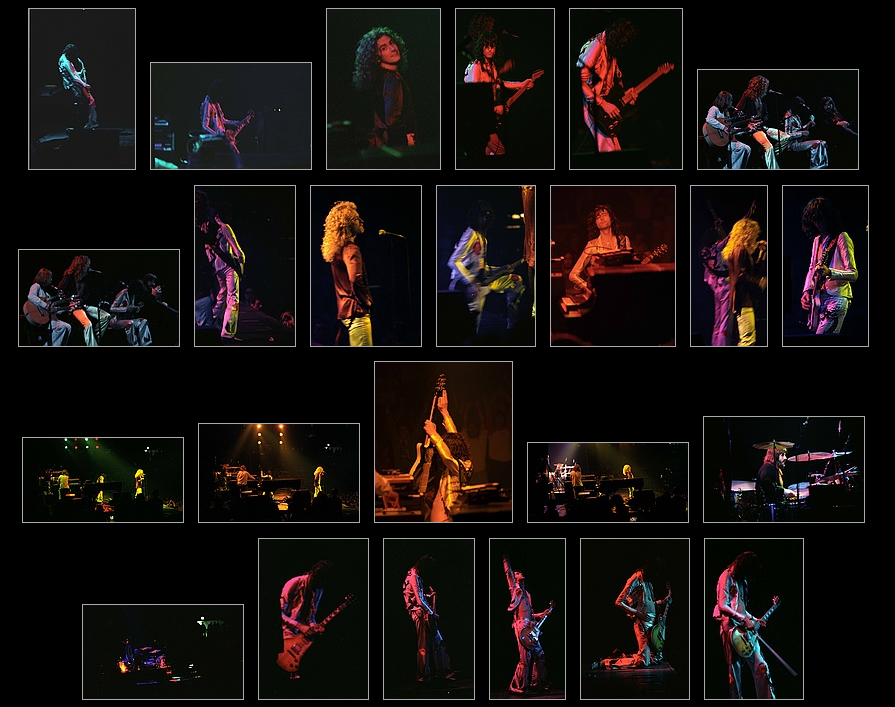 Led Zeppelin at Madison Square Garden June 11, 1977.