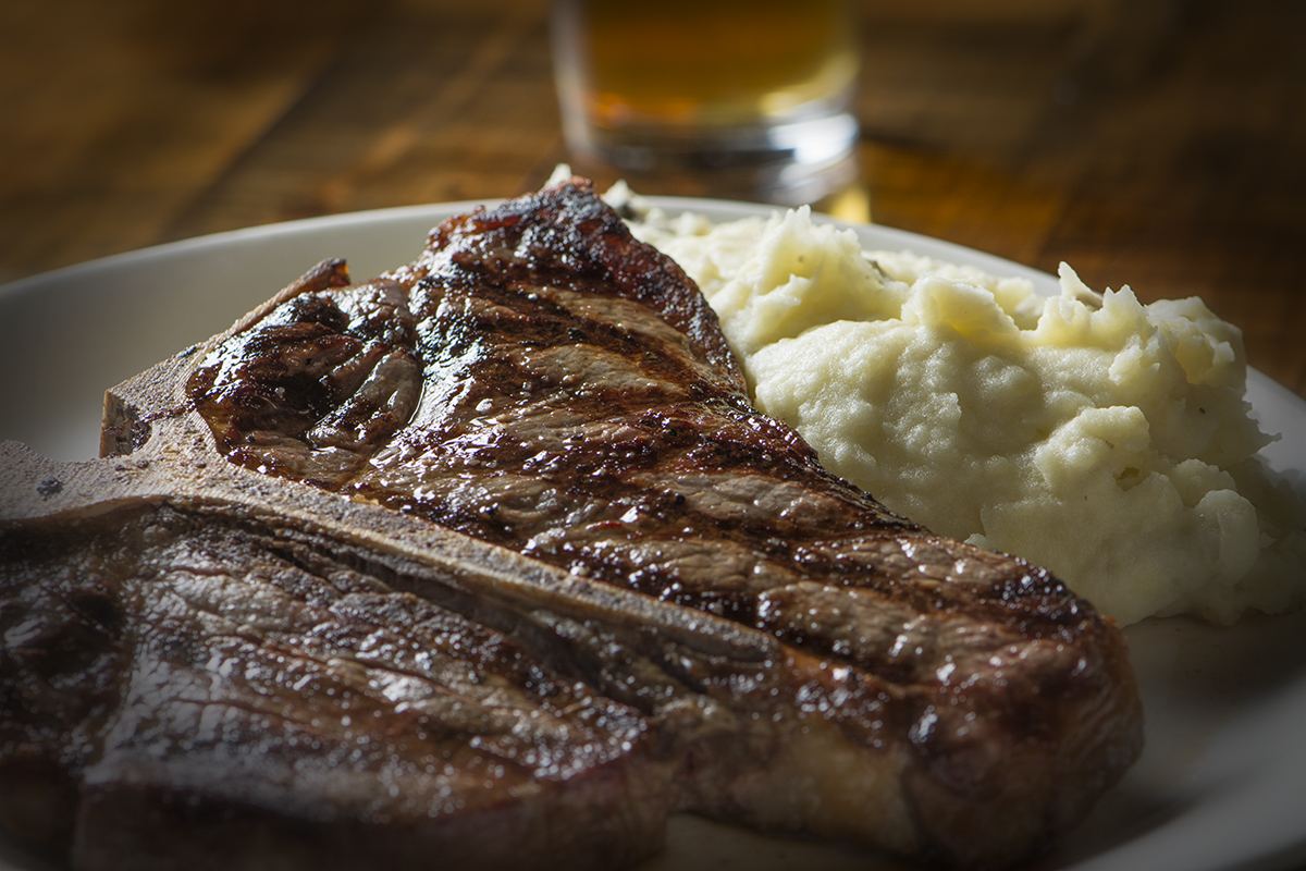 Tuckaway Tavern and Butchery T-Bone Steak